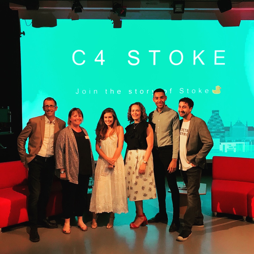 The #C4Stoke presentation team