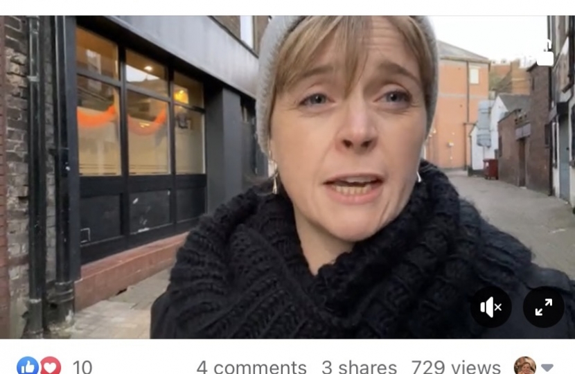 Stoke-on-Trent City Council FacebookLive on city centre community safety improvements